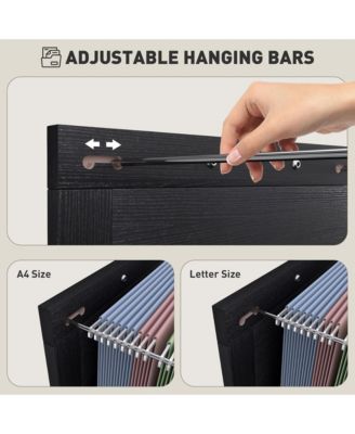 3 Drawer File Cabinet, Filing Cabinet for A4 or Letter Size