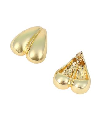 Women's The Droplet-Heart Stud Earrings