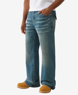 Men's Regular-Fit Denim Baggy Jeans