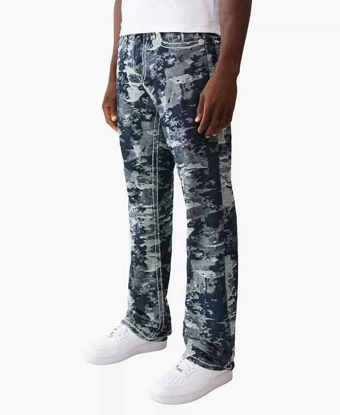 Men's Jacquard Super-T Flap Regular-Fit Jeans - thumbnail 2