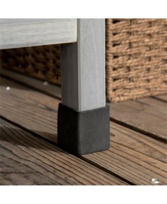 Garden Work Bench with Open Shelves for Tools and Plants