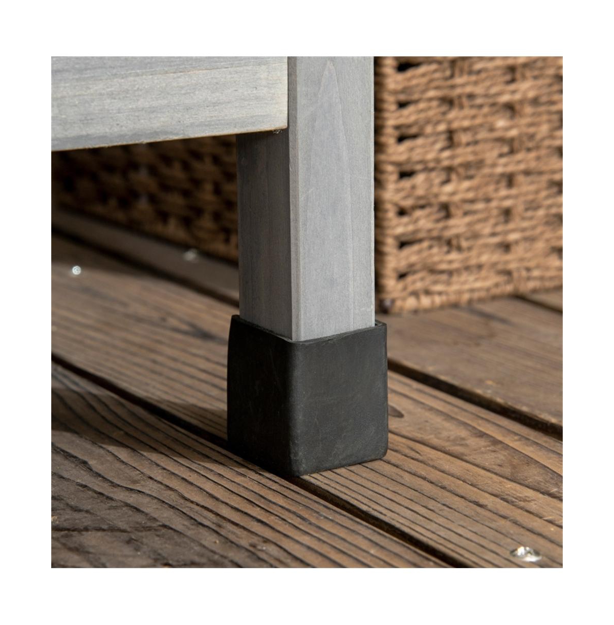 Garden Work Bench with Open Shelves for Tools and Plants