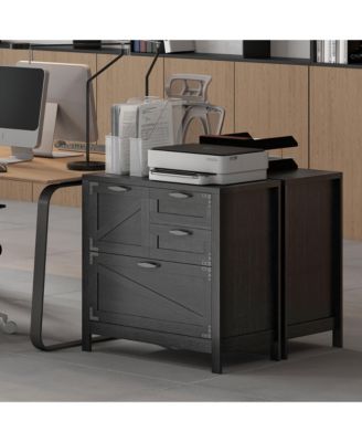 4 Drawer File Cabinet Filing Cabinet for Letter/A4/Legal Files