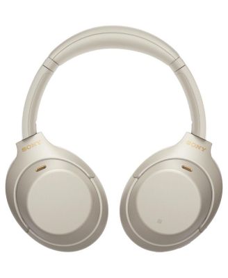 WH-1000XM4 Wireless Premium Noise Canceling Overhead Headphones with Mic for Phone-Call and Alexa Voice Control, Silver WH1000XM4 Bundle