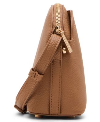 Dome Zip Top Detachable Card Case Crossbody Bag