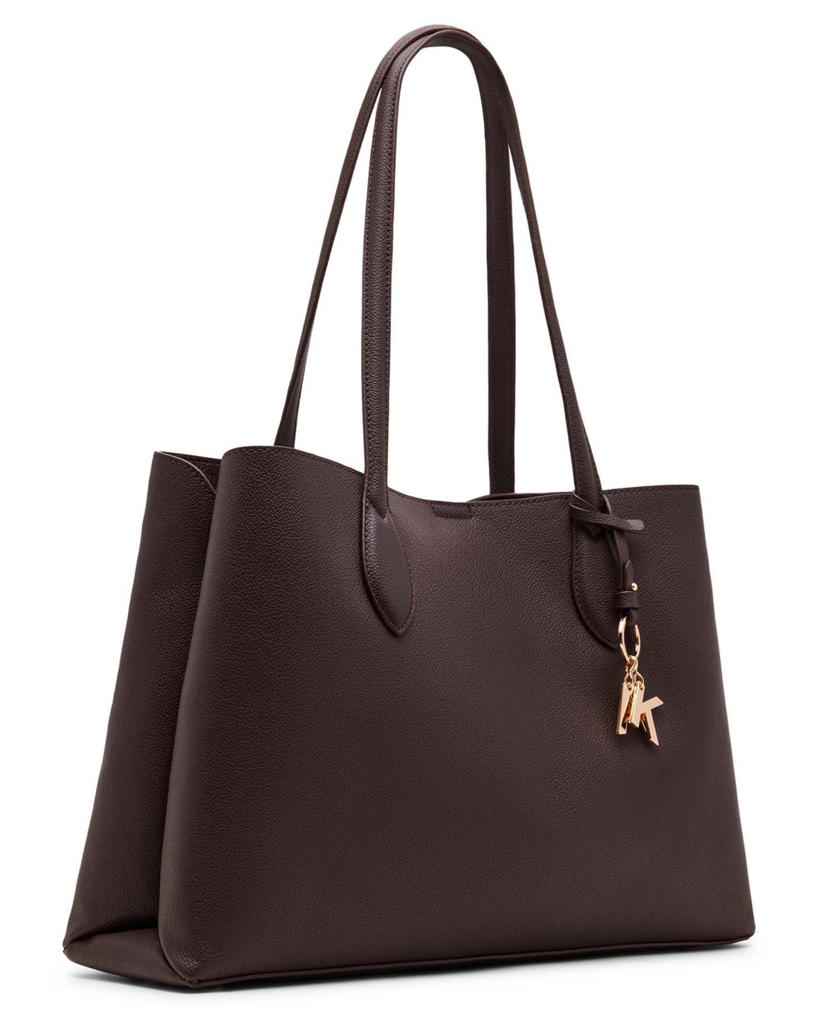 Anne Klein Dome Medium Satchel Bag In Brown