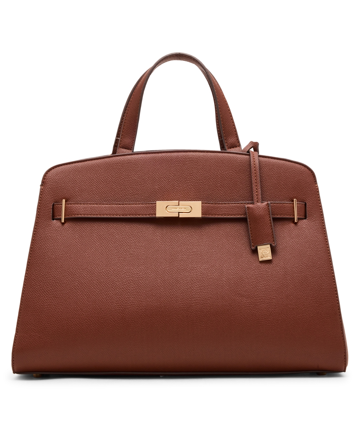 Anne Klein Large Belted Satchel with Convertible Strap