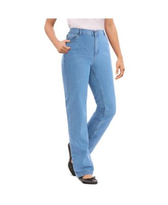 Women's Within Perfect All-Cotton Back-Elastic Denim Jeans