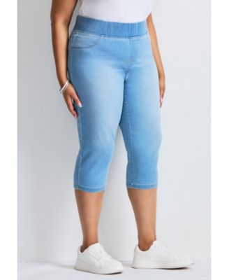 Women's Butter Denim Pull On Crop Jean