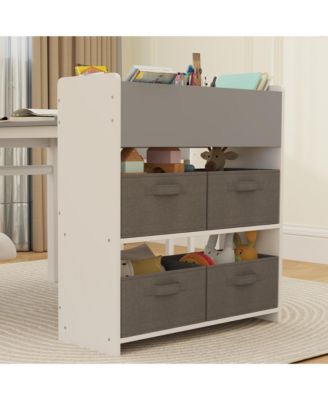 Kids Desk and Chair Set, Activity Craft Table for 3-8,