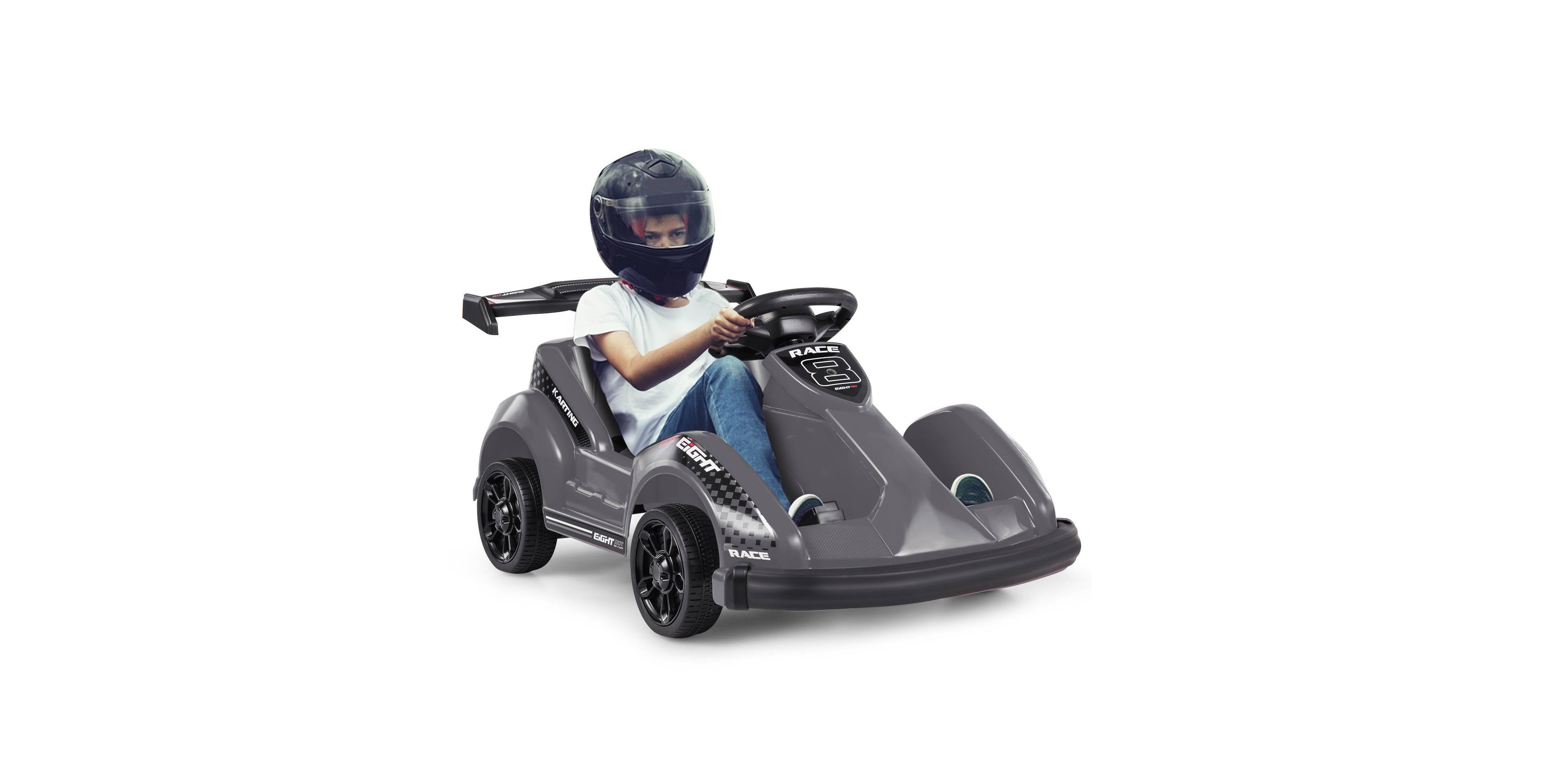 Givimo 6V Kids Ride On Go Cart with Remote Control and Safety Belt