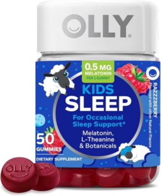 Kids Sleep Gummies Razzzberry, 50 Count