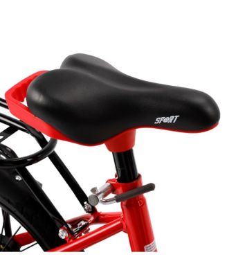 18-Inch Kids Bike with Anti-Pinch Chain Guard & Anti-Tip Training Wheels for All-Round Protection