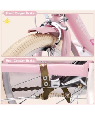 16-Inch Unicorn Kids Bike, Durable & Adjustable to Grow with Your Child for Ages 5-9