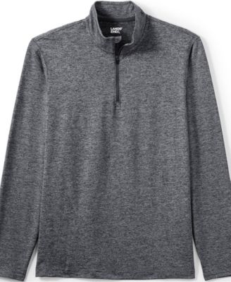 Men's Unisex Rapid Dry Space Dye Quarter Zip Pullover Shirt