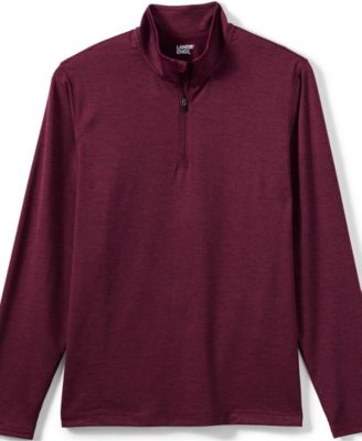 Men's Unisex Rapid Dry Space Dye Quarter Zip Pullover Shirt