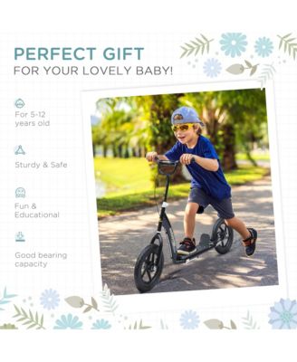 Kick Scooter for Kids 5-12 Years, Adjustable Height Handlebar,