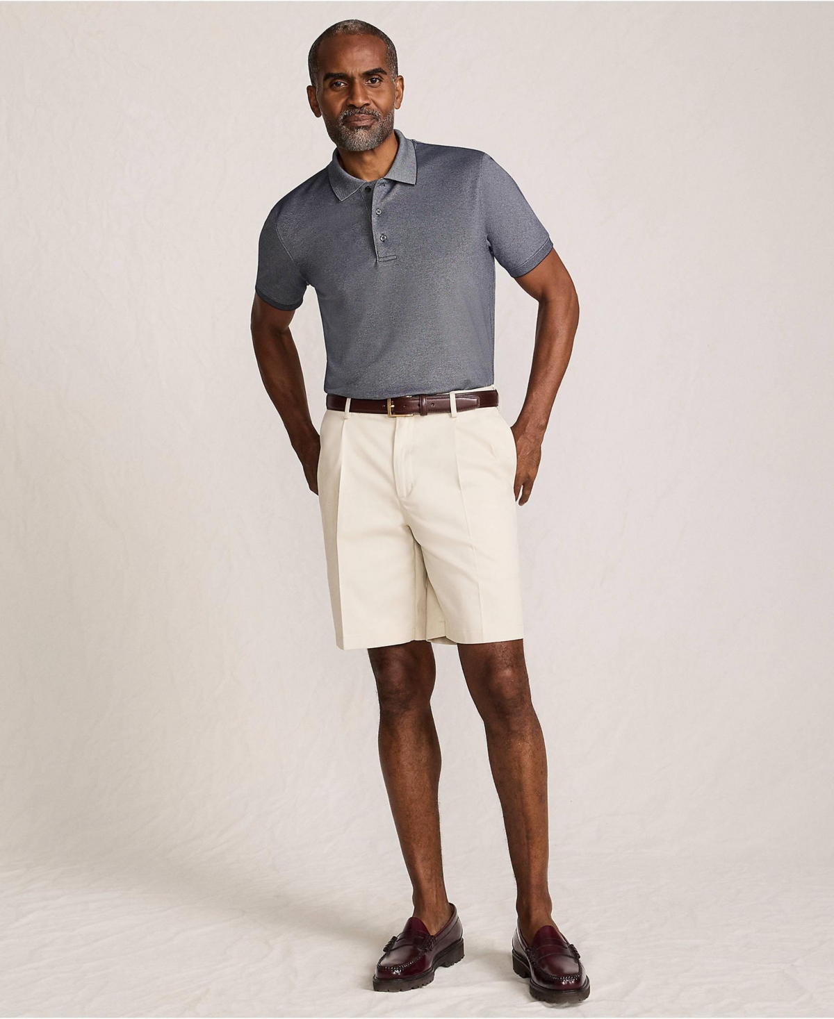Lands' End Men's Short Sleeve Travel Kit Polo