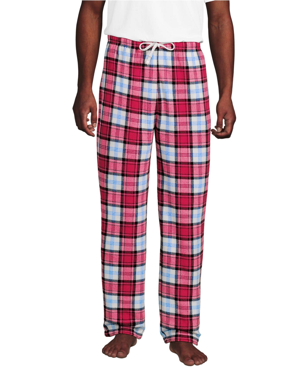 Lands' End Men's Fleece Pajama Pants