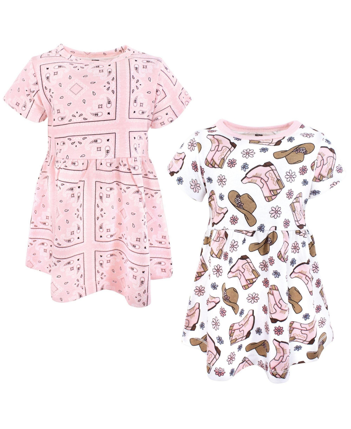 Hudson Baby Toddler Girls Cotton Dresses