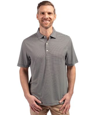 Men's Forge Eco Double Stripe Stretch Recycled Polo Shirt