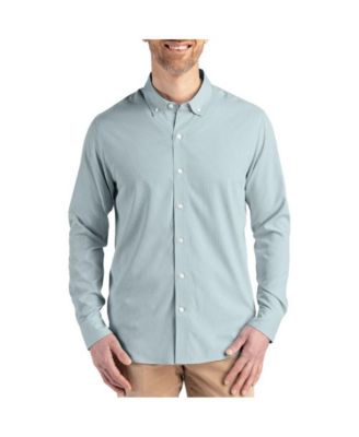 Big & Tall Pinstripe Long Sleeve Dress Shirt