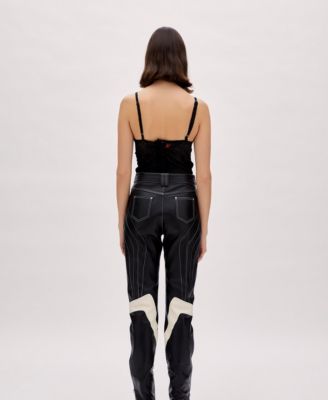 Women's Boomerang Leather Pants