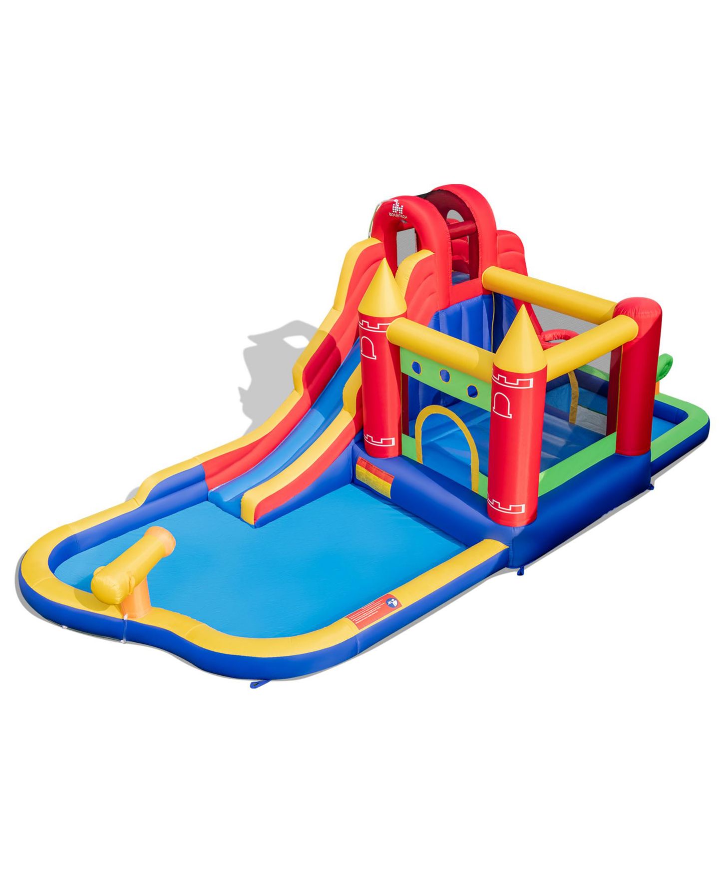 Детская игрушка SUGIFT 9-in-1 Inflatable Bounce Castle with Water Slide and Splash Pool, Ages 3+, цвет: Синий — фото 10