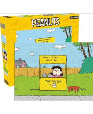 Peanuts Lucy Doctor Is In 500 Piece Jigsaw Puzzle