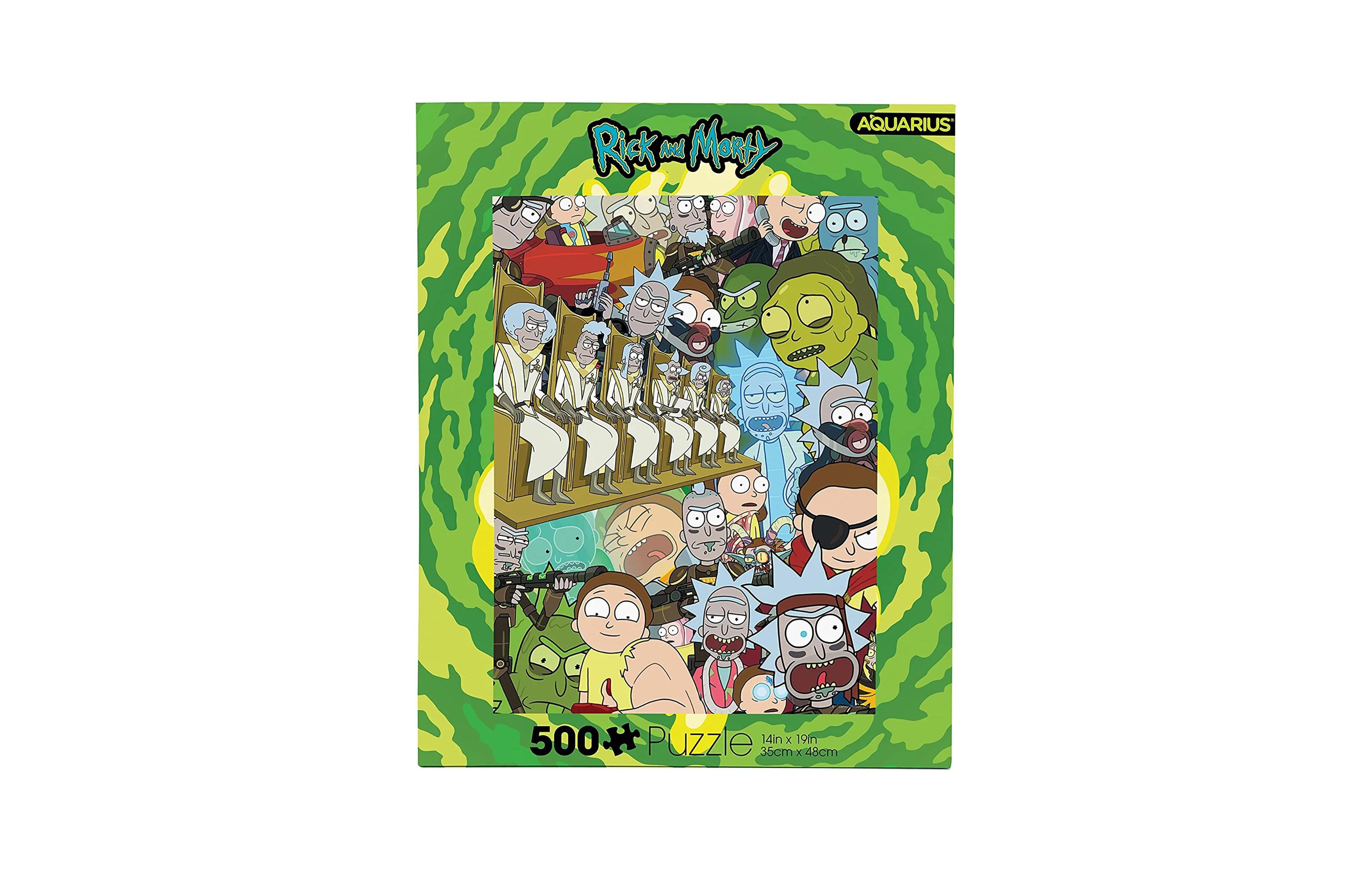 Nmr DistributionRicks and Morty 500 Piece Jigsaw Puzzle