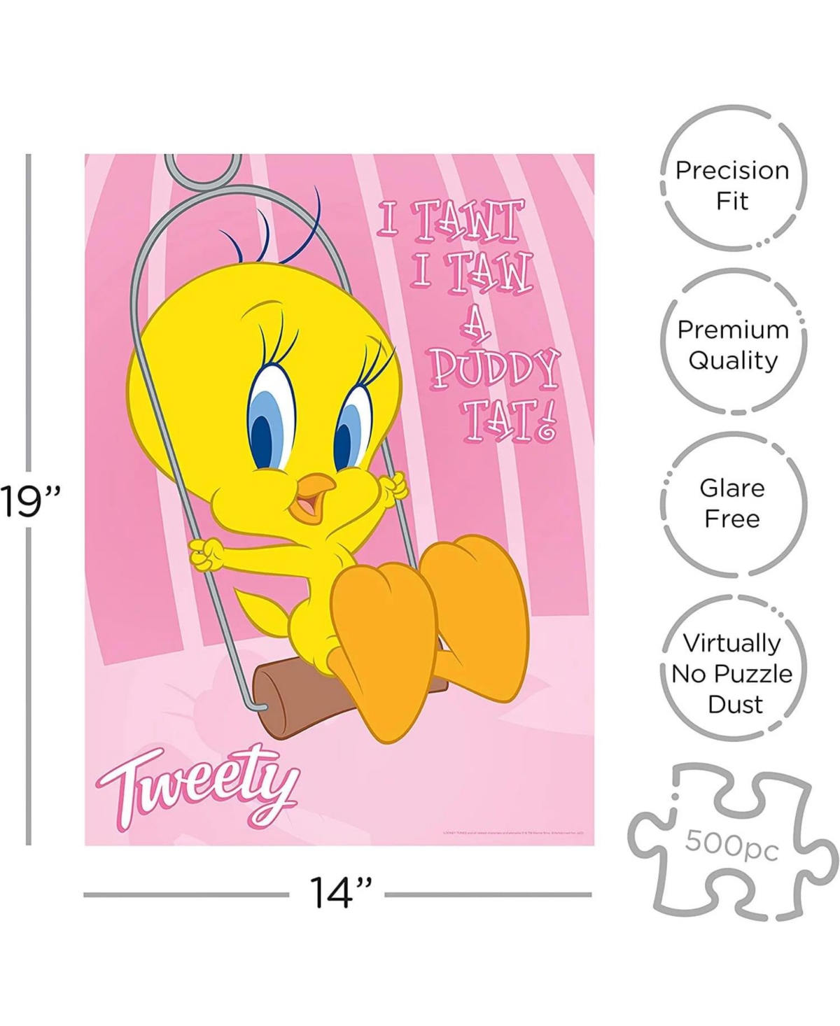 Nmr Distribution Looney Tunes Tweety 500 Piece Jigsaw Puzzle