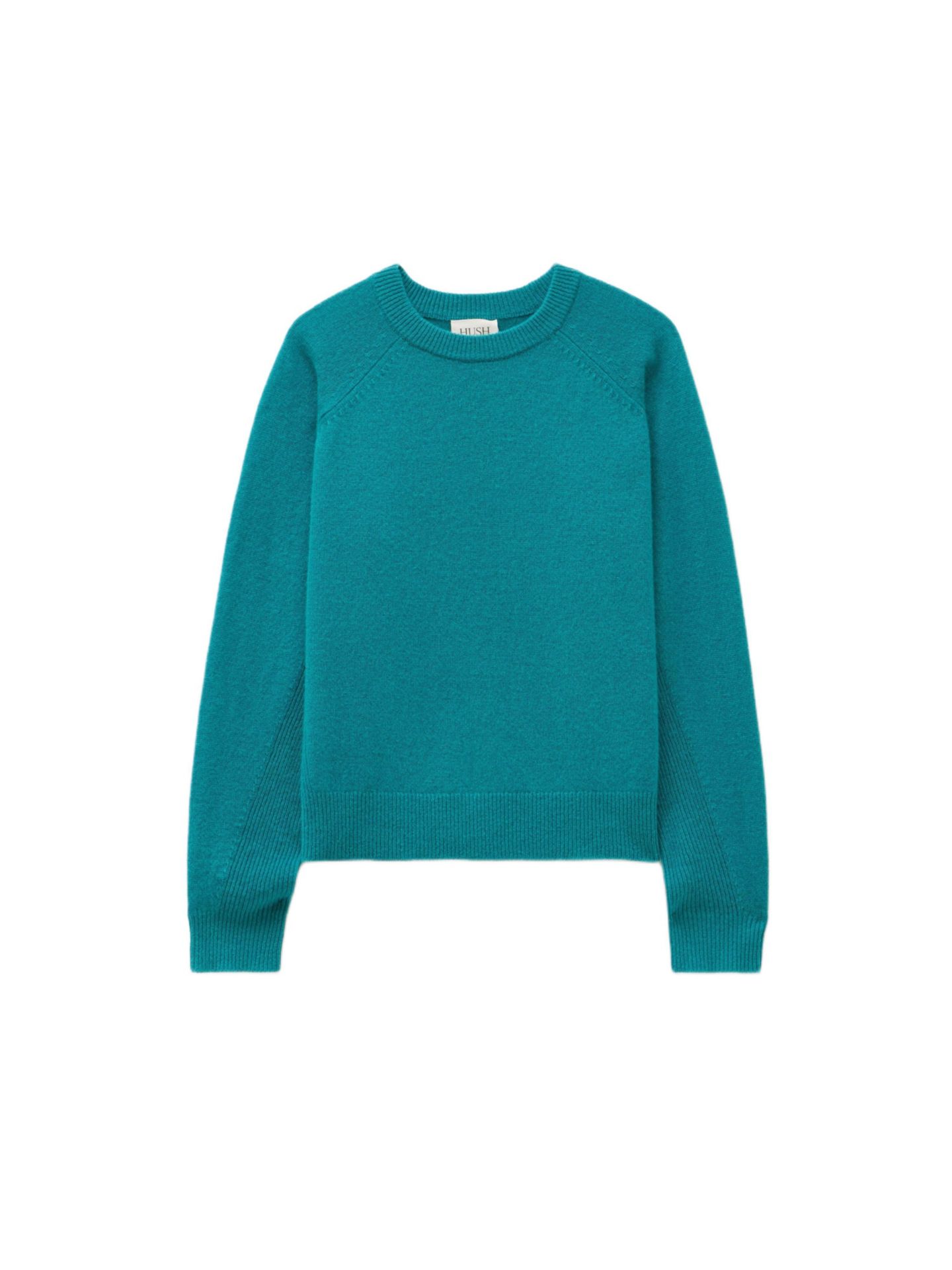 Женский свитер Hush Jasmine Cashmere Rib Detail, цвет: Зелёный — фото 2