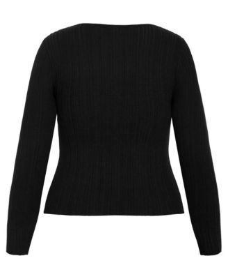 Plus Size Kaleigh Knit Sweater