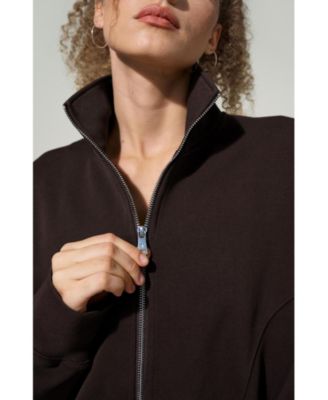 SILKERRY Oversized Heirloom '89 Zip Stand Collar Jacket