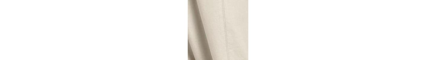 Женский топ ellos Linen-Blend Hanky Hem Tunic, цвет: Серо-бежевый — фото 3