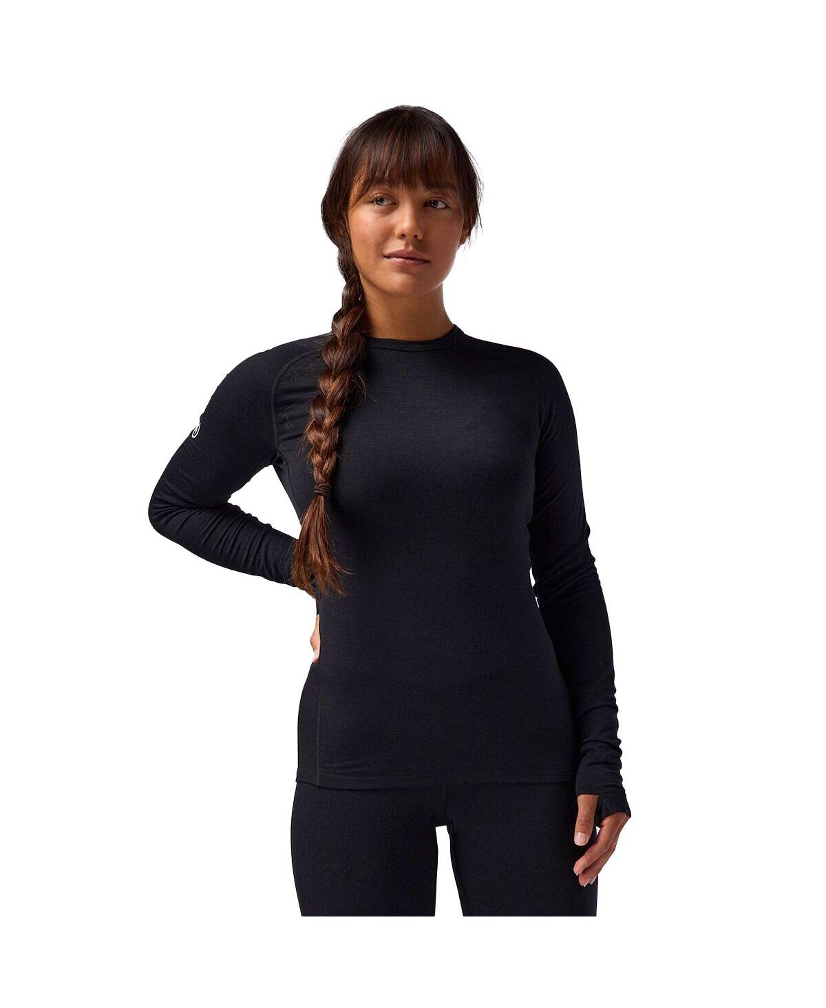 Backcountry Women's Cedars Rws Merino Lt-Wt Baselayer Crew Top Lightweight Long Underwear Tops