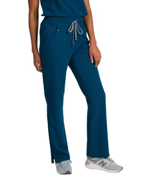 Женские брюки Medgear Sydney Flare Scrub, цвет: Caribbean