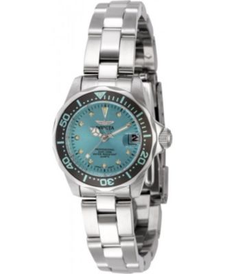 Women's 45786 Pro Diver  Quartz 3 Hand Blue Dial Watch