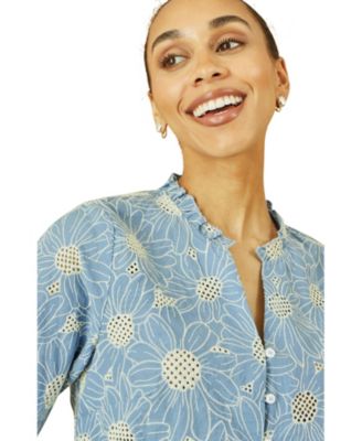 Women's Daisy Broderie Shirt