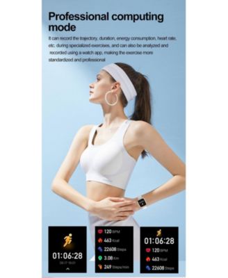 Women's 1.75" Smart Watch with Bluetooth Calling and Health Monitoring