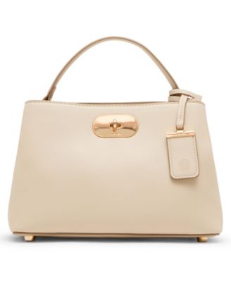 Anne Klein - Small Oval Turn lock Top Handle with Convertible Strap