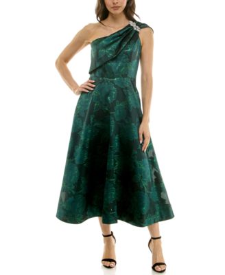 Taylor - Women's One-Shoulder Midi Dress