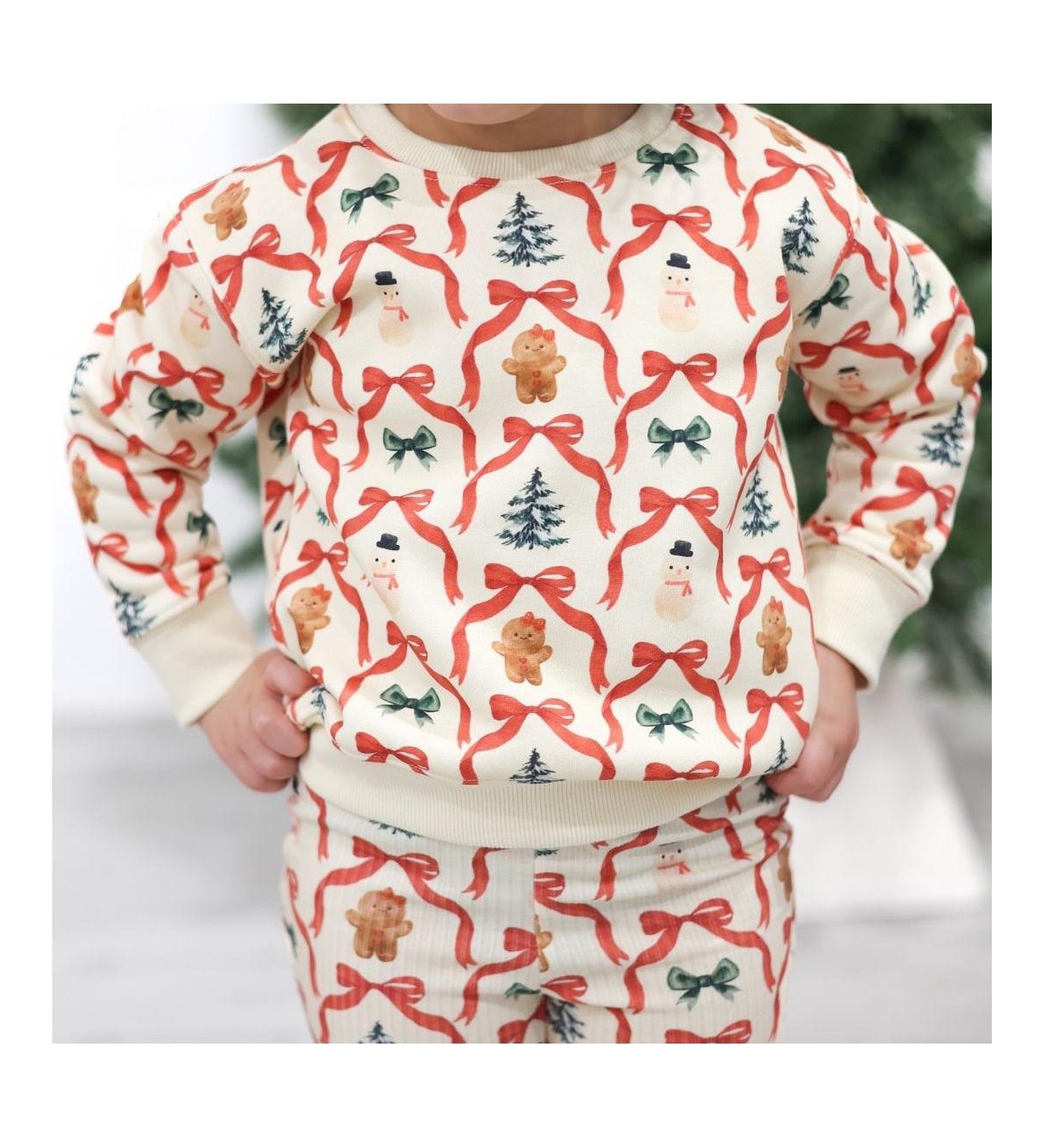 Sweet Wink Baby Girls Christmas Cutie Sweatshirt