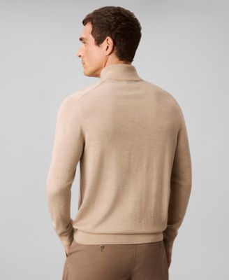 Men's Merino Wool Blend Turtleneck Sweater