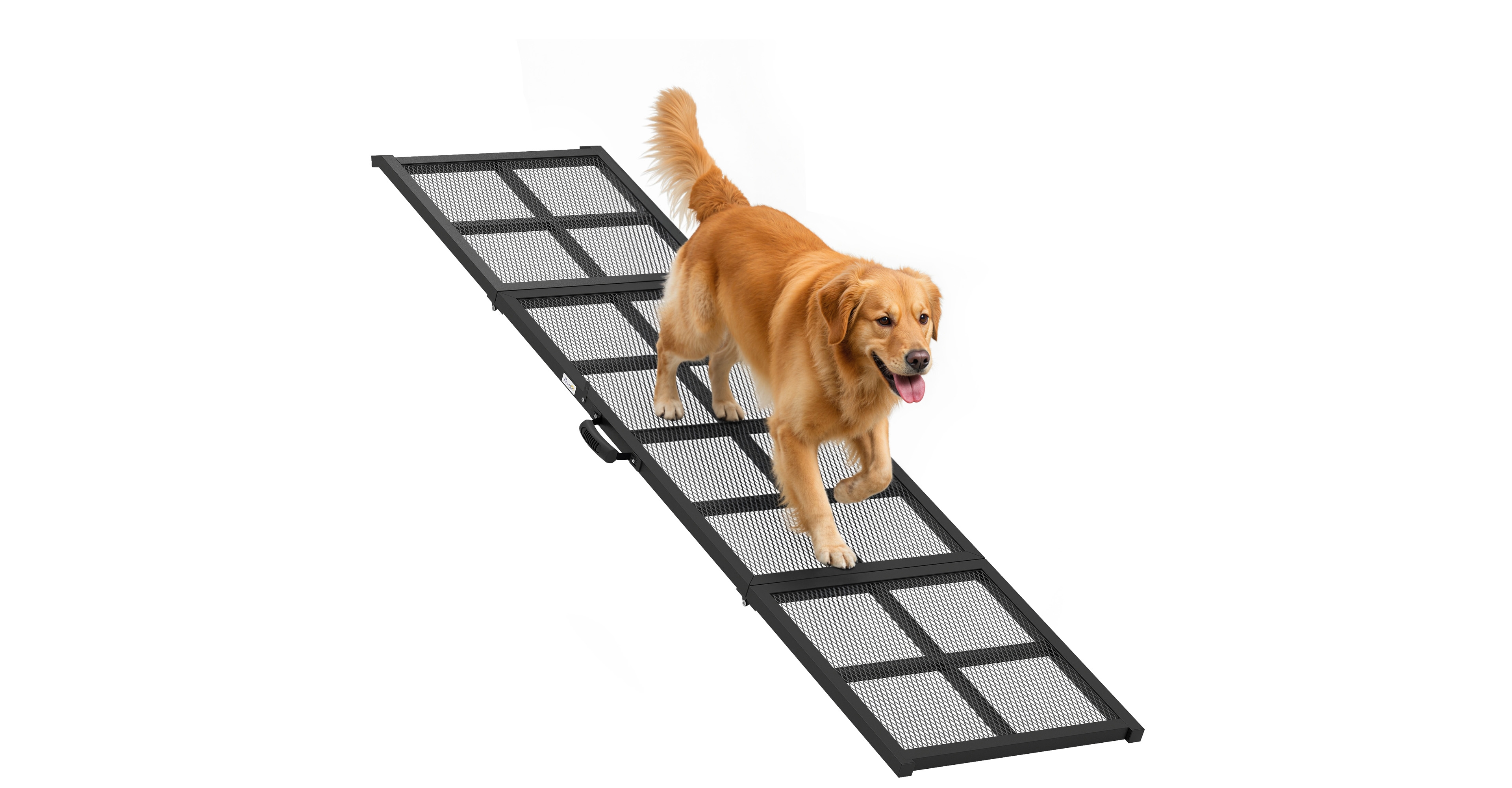 PawHut Dog Car Ramp, 75" x 20" Large Folding Portable Pet Ramp