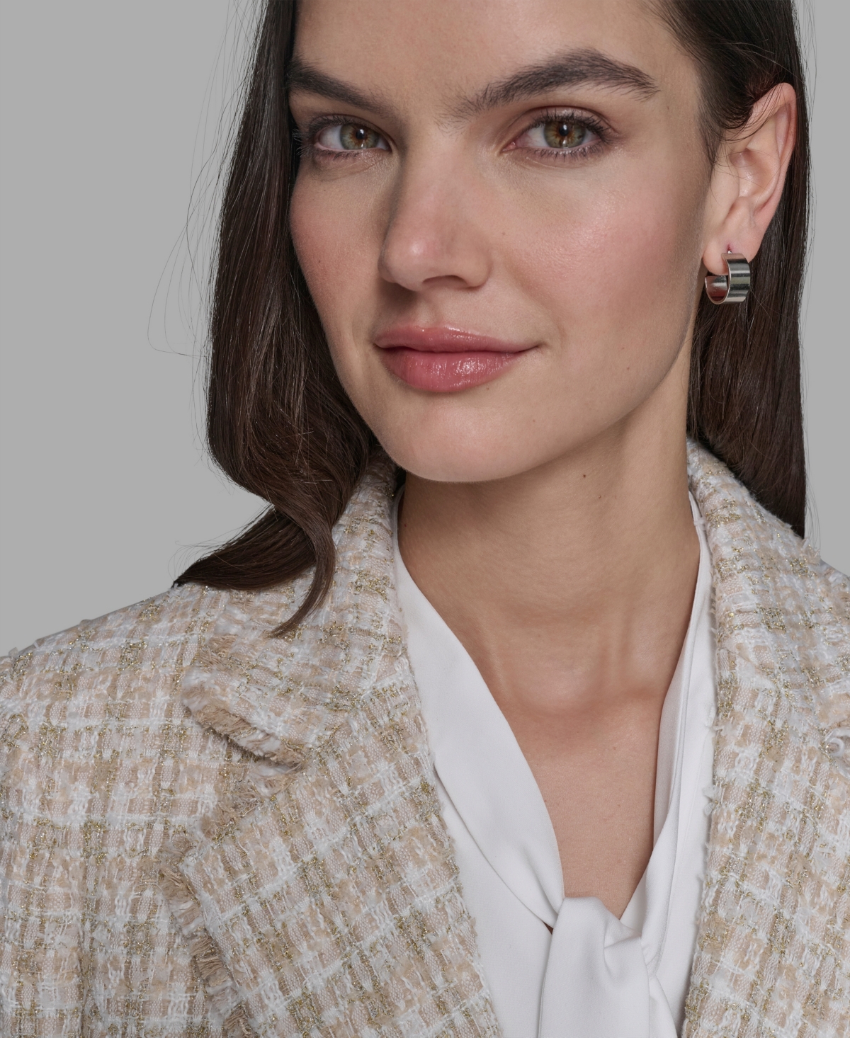 Karl Lagerfeld Women's Single Button Jacket In Multi