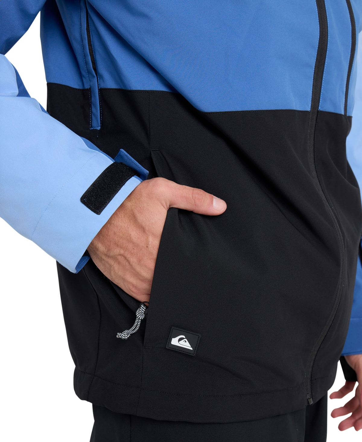 Quiksilver Sycamore Waterproof Snow Jacket In Blue