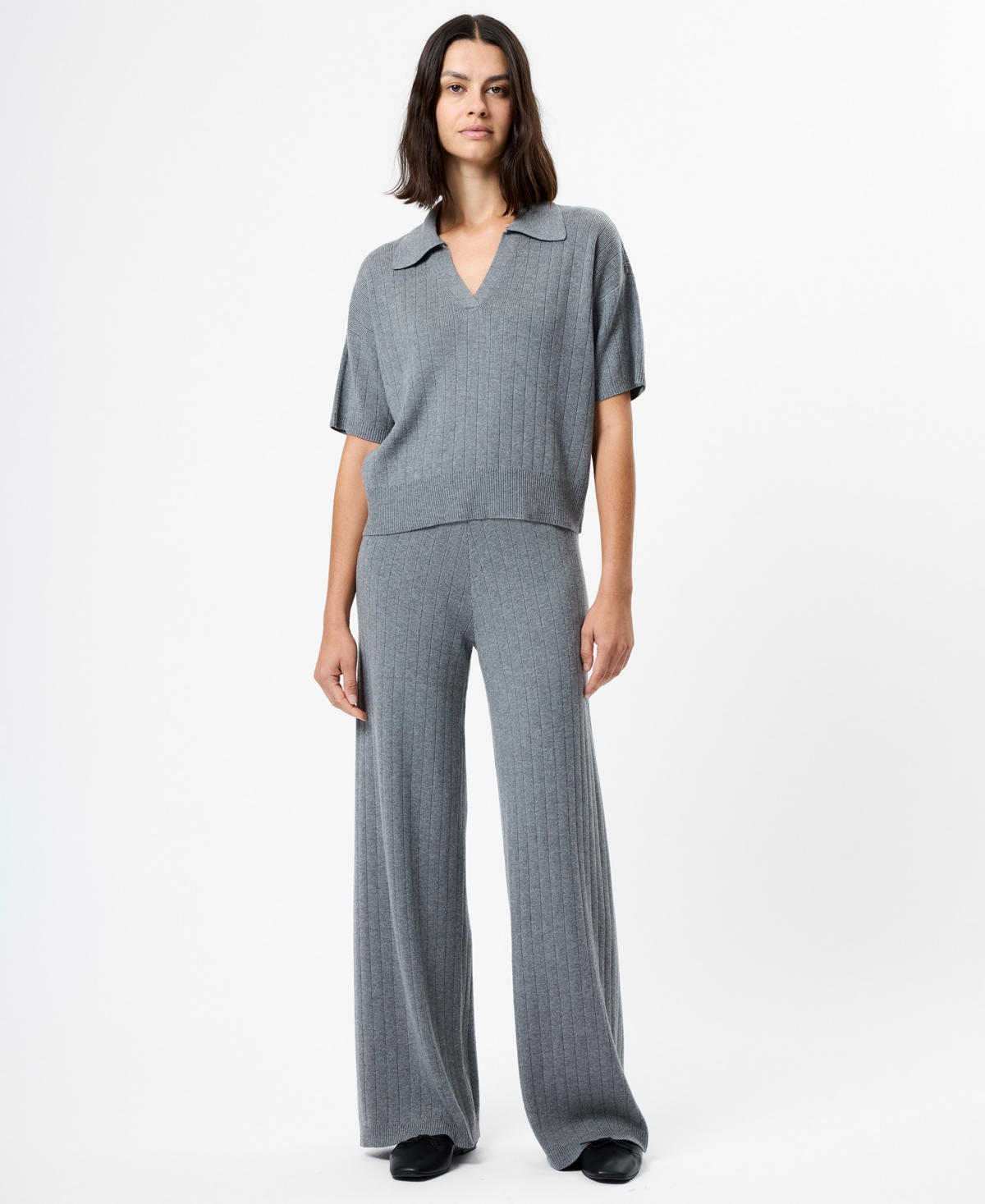 French Connection Women's Javier Knit V-Neck Sweater