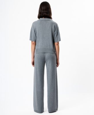 Women's Avier Knit Wide-Leg Lounge Pants