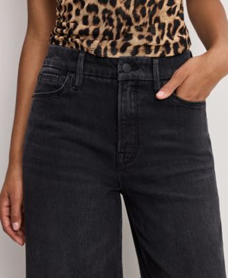 Women's Good Skate Cropped Wide Leg Jeans, Regular & Plus Size